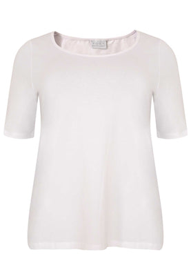 T-shirt COTTON - white  - #1