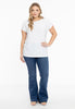 T-shirt cap sleeves DOLCE - white - #2