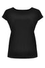 T-shirt cap sleeves DOLCE - black - #4