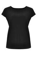 T-shirt cap sleeves DOLCE - black - #4