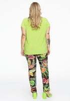 T-shirt cap sleeves DOLCE - bright green - #3