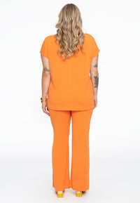 T-shirt cap sleeves DOLCE - orange - #3