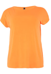 T-shirt cap sleeves DOLCE - orange - #4