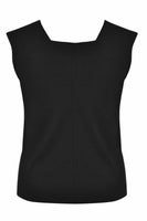 Singlet wide straps VISCOSE - black - #2