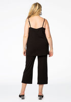 Singlet spaghetti A-line VISCOSE - black - #3