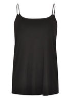 Singlet spaghetti A-line VISCOSE - black - #4