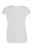 T-shirt cap sleeves COTTON - white - #3