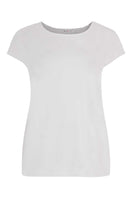 T-shirt cap sleeves COTTON - white - #4