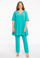 Tunic Swing short sleeve DOLCE - turquoise - #2