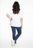 T-shirt wide COTTON - white - #3