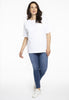 T-shirt wide COTTON - white - #2