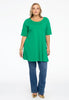 Tunic wide bottom COTTON - green - #2