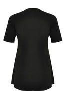 Tunic flare COTTON - black  - #3