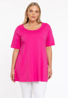 Tuniek flare cotton - roze