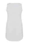 Singlet long VISCOSE - white 