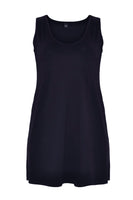 Singlet long VISCOSE - blue - #4