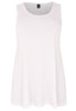 Singlet flare DOLCE - white - #3