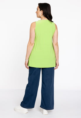 Singlet flare DOLCE - bright green - #3