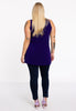 Singlet flare DOLCE - purple - #3