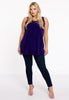 Singlet flare DOLCE - purple - #2