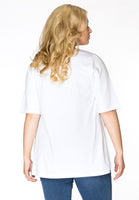 T-shirt A-line VISCOSE - white - #3