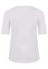 T-shirt A-line VISCOSE - white - #5