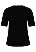 T-shirt A-line VISCOSE - black - #5