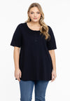 Tuniek flare fit cotton - blauw
