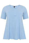 Tunic flare fit COTTON - light blue - #4