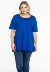 Tunic flare fit COTTON - indigo