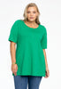 Tunic flare fit COTTON - green 