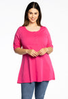 Tuniek flare fit cotton - roze
