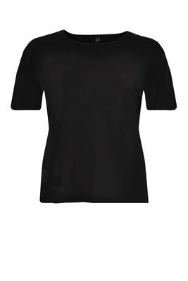 T-shirt VISCOSE - black  - #4