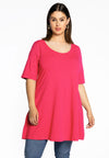 Tuniek wide bottom cotton - roze