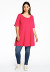 Tuniek wide bottom cotton - roze