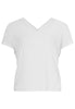 T-shirt v-neck DOLCE - white - #4