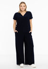 T-shirt v-hals dolce - blauw