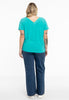 T-shirt v-neck DOLCE - turquoise - #3