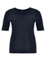 T-shirt v-neck relax fit DOLCE - blue - #4