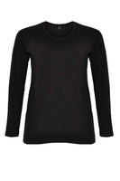 Long sleeve shirt VISCOSE - black  - #4