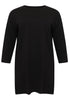 Tunic wide COTTON - black  - #4