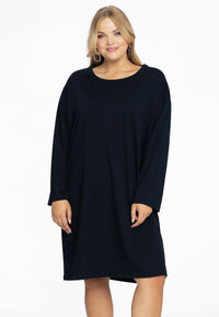 Tunic wide COTTON - blue - #1