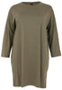 Tunic wide COTTON - green 