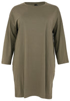 Tunic wide COTTON - green - #2