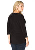 Shirt 3/4 sleeves DOLCE - black - #3