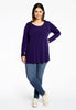 Tunic long sleeve flare DOLCE - purple  - #2