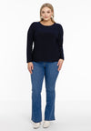Shirt long sleeve dolce - blauw