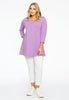 Tunic flare fit buttons COTTON - light purple - #2