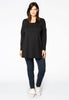 Tunic flare buttons COTTON - black - #2