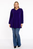 Tunic wide bottom V-neck Dolce - purple - #2